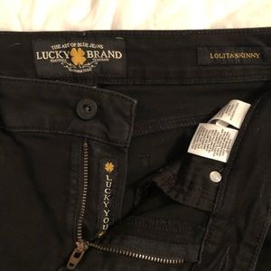 Lucky brand black jeans